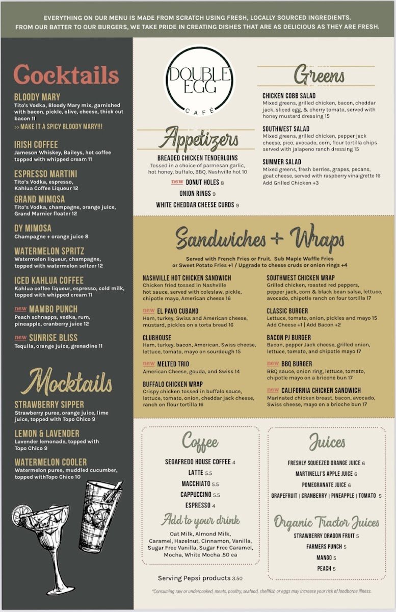 Menu Double Egg Cafe-2