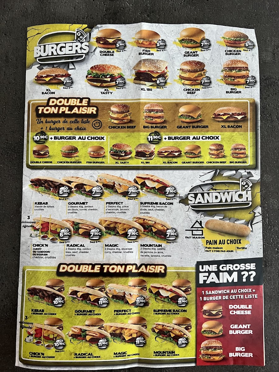 Menu Double Xl - Magny-Le-Hongre-4