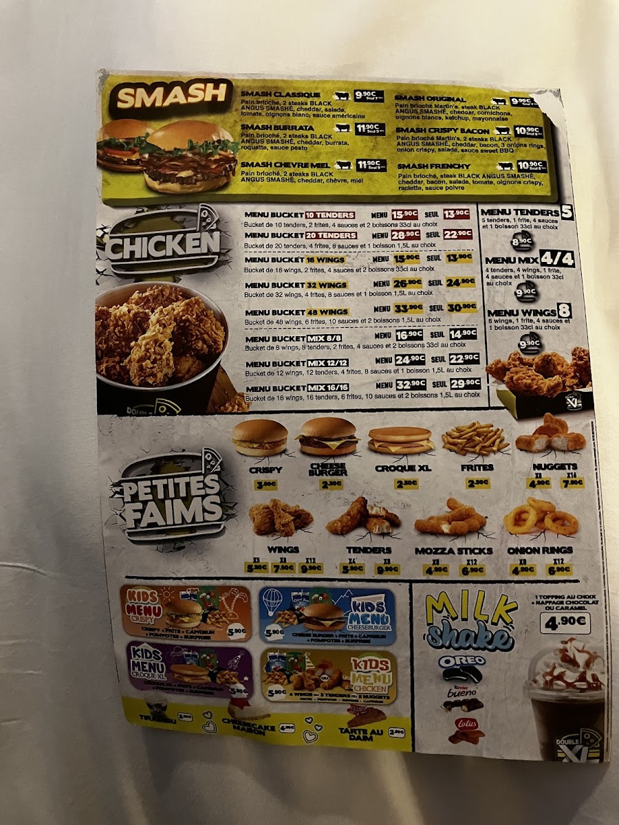 Menu Double Xl - Magny-Le-Hongre-7