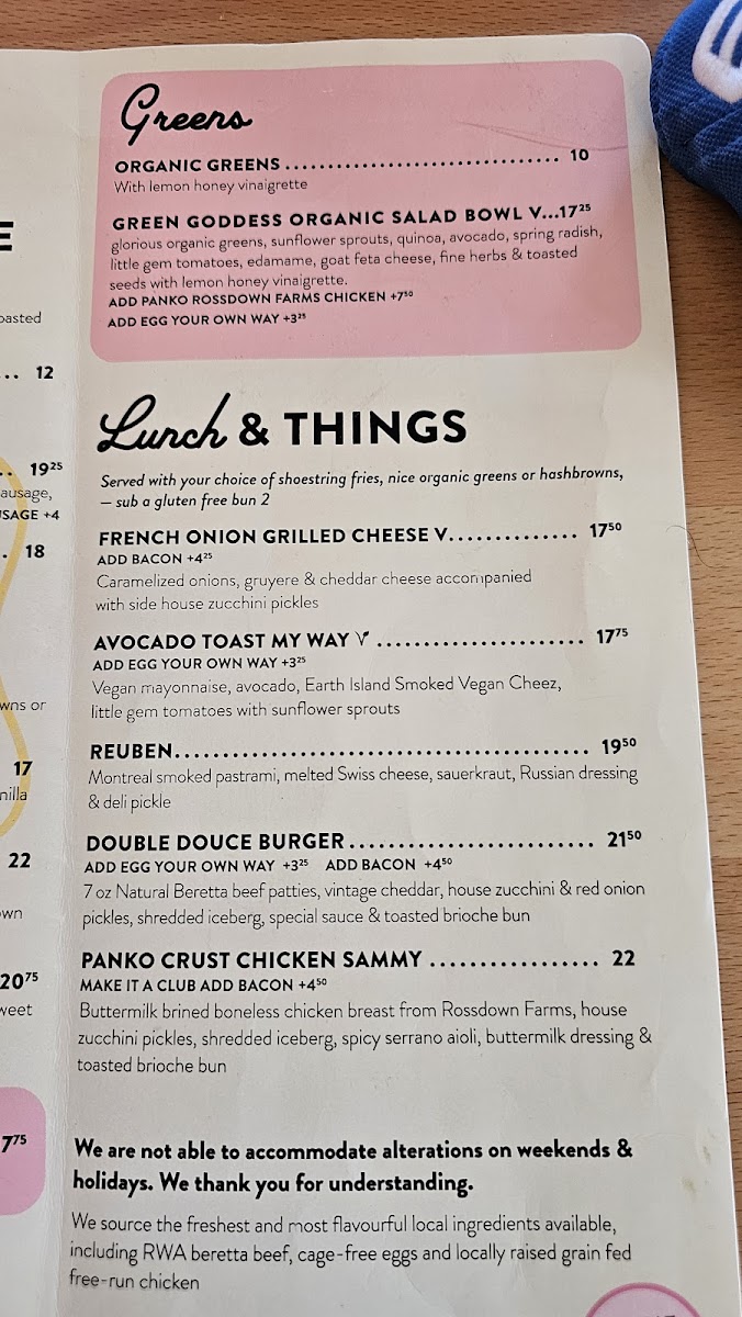 Menu Douce Diner-10