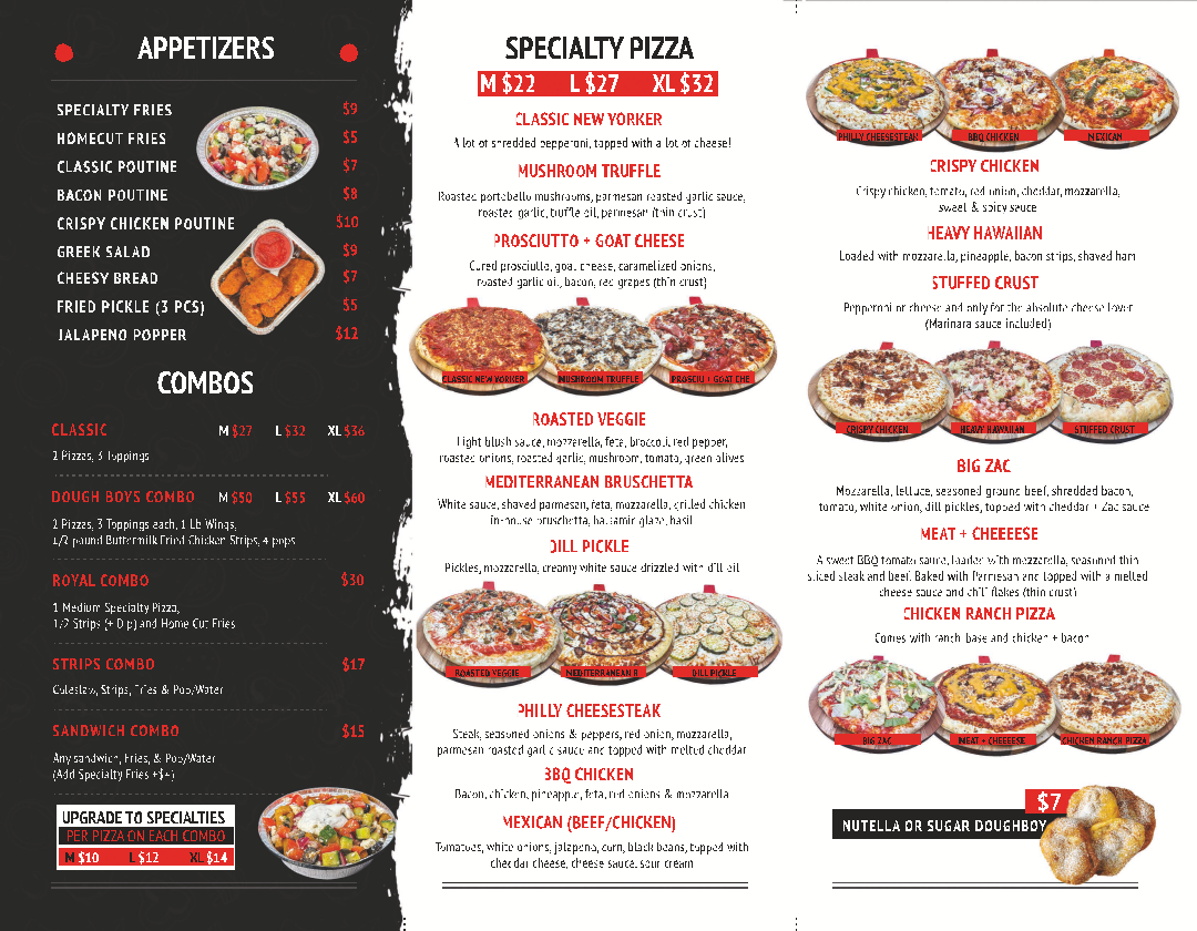 Menu Dough Boys East London-9