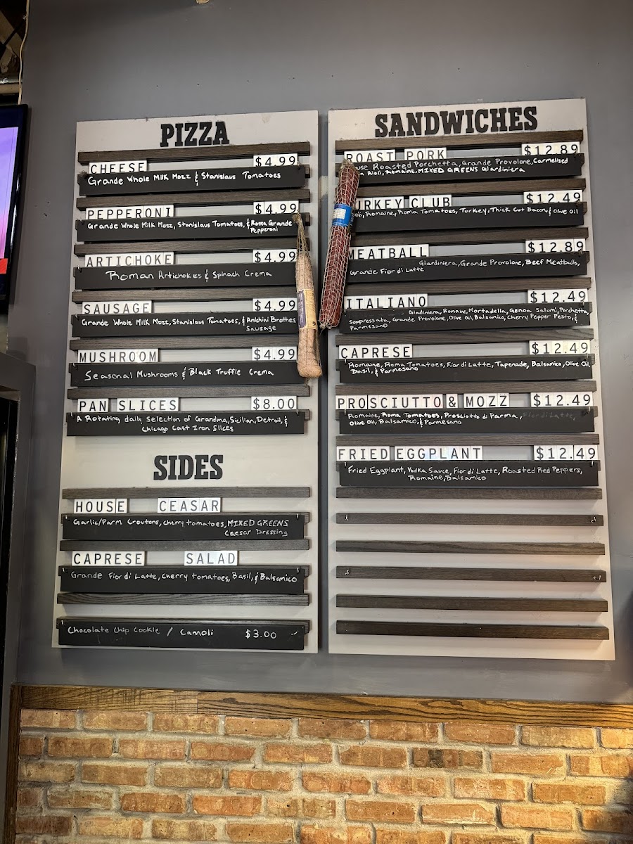 Menu Dough Bros Pizzeria & Sub Shop-2