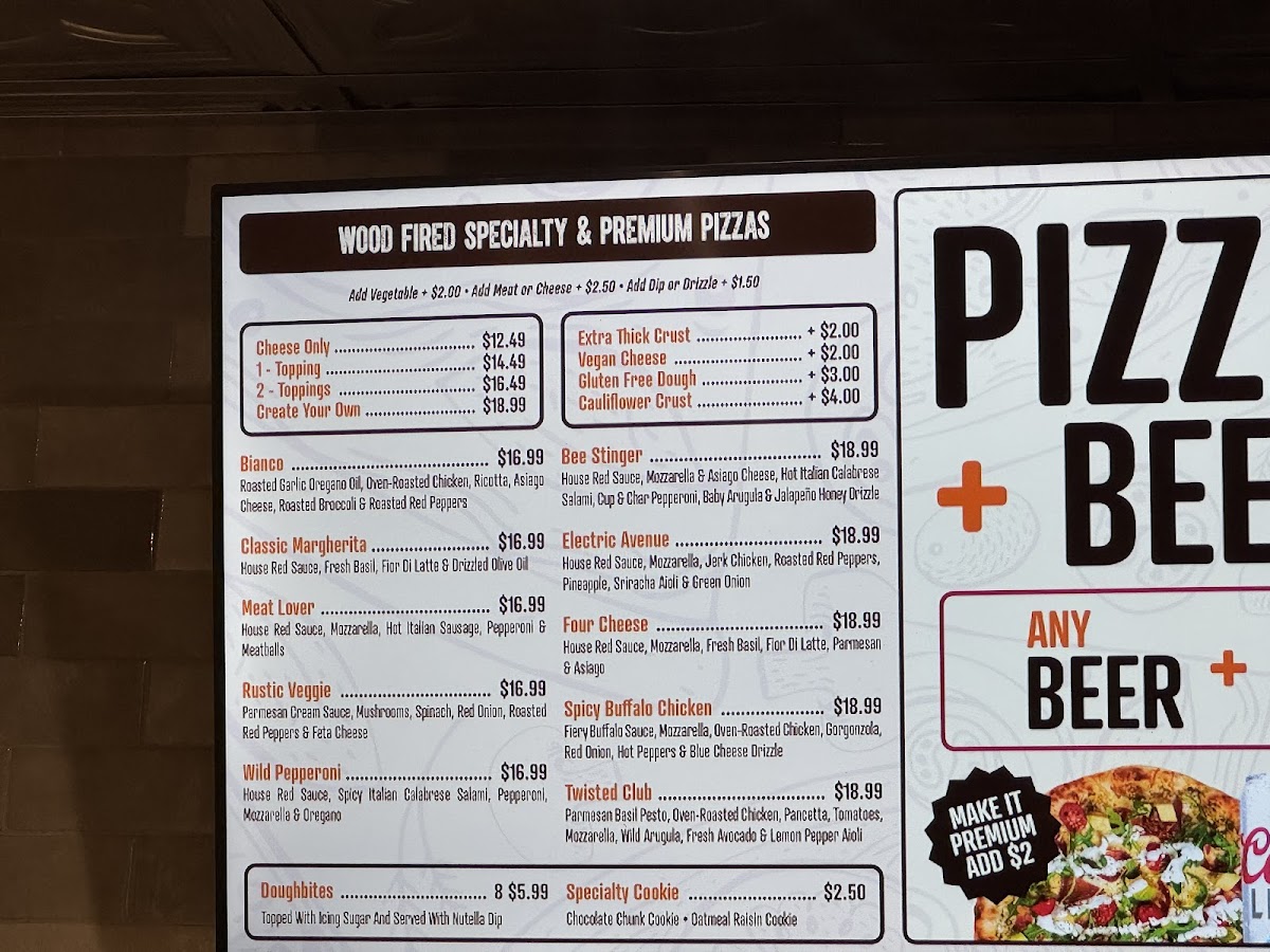 Menu Doughbox Wood Fired Pizza & Pasta - Brantford-2