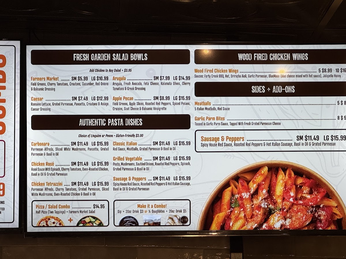 Menu Doughbox Wood Fired Pizza & Pasta - Brantford-3