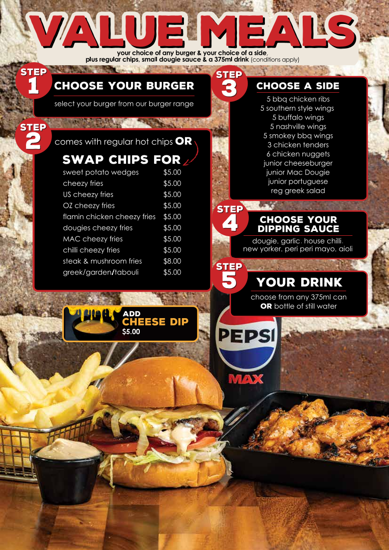 Menu Dougies Grill Bankstown-10