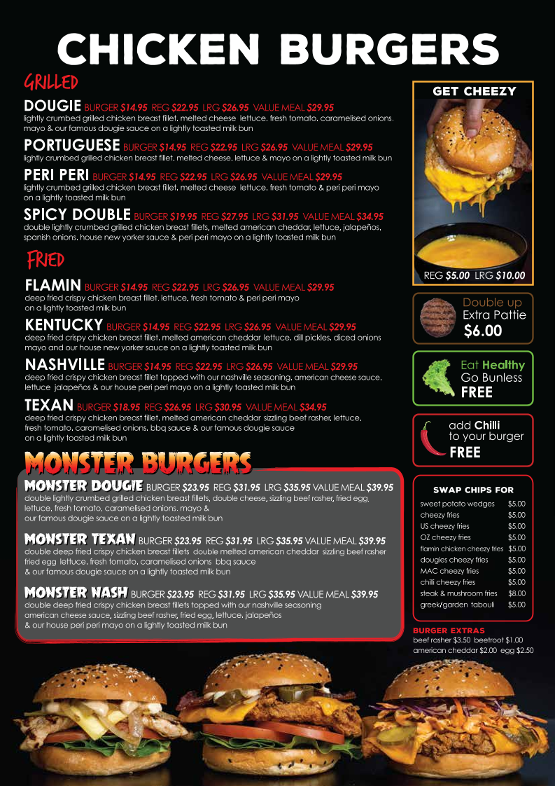 Menu Dougies Grill Bankstown-2