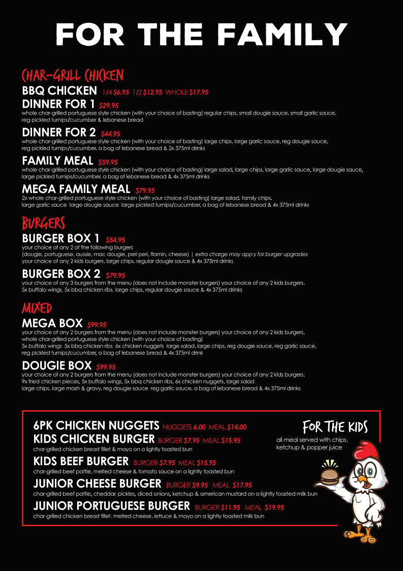 Menu Dougies Grill Bankstown-8