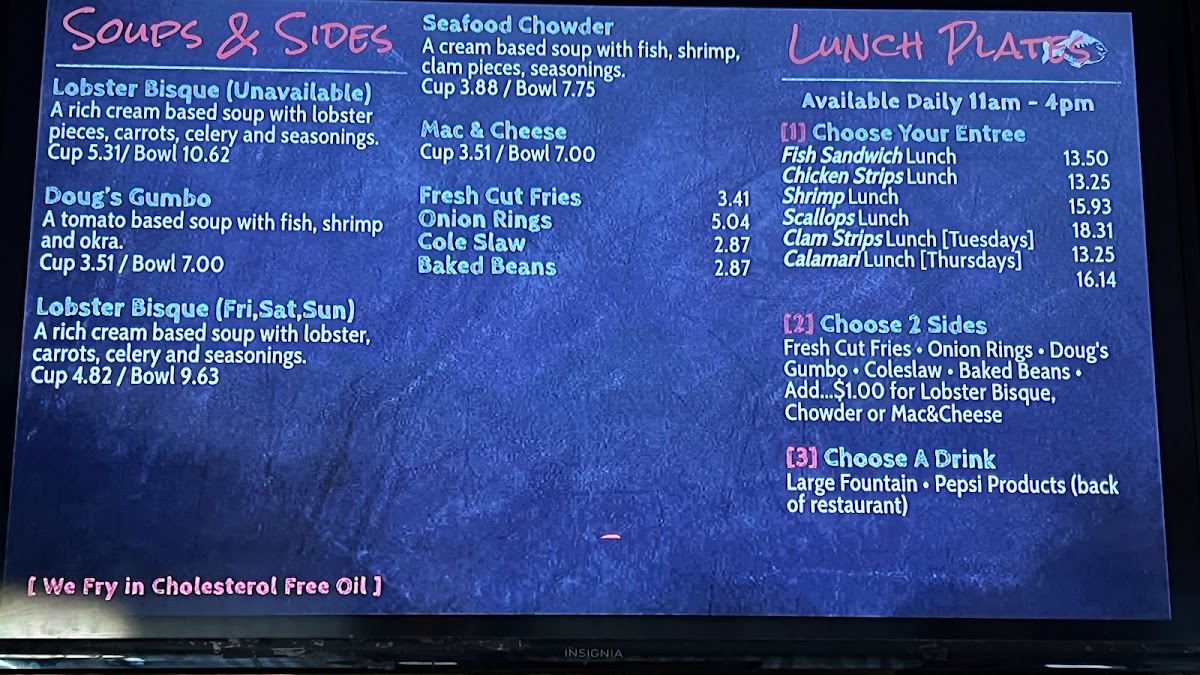 Menu Dougs Fish Fry-2