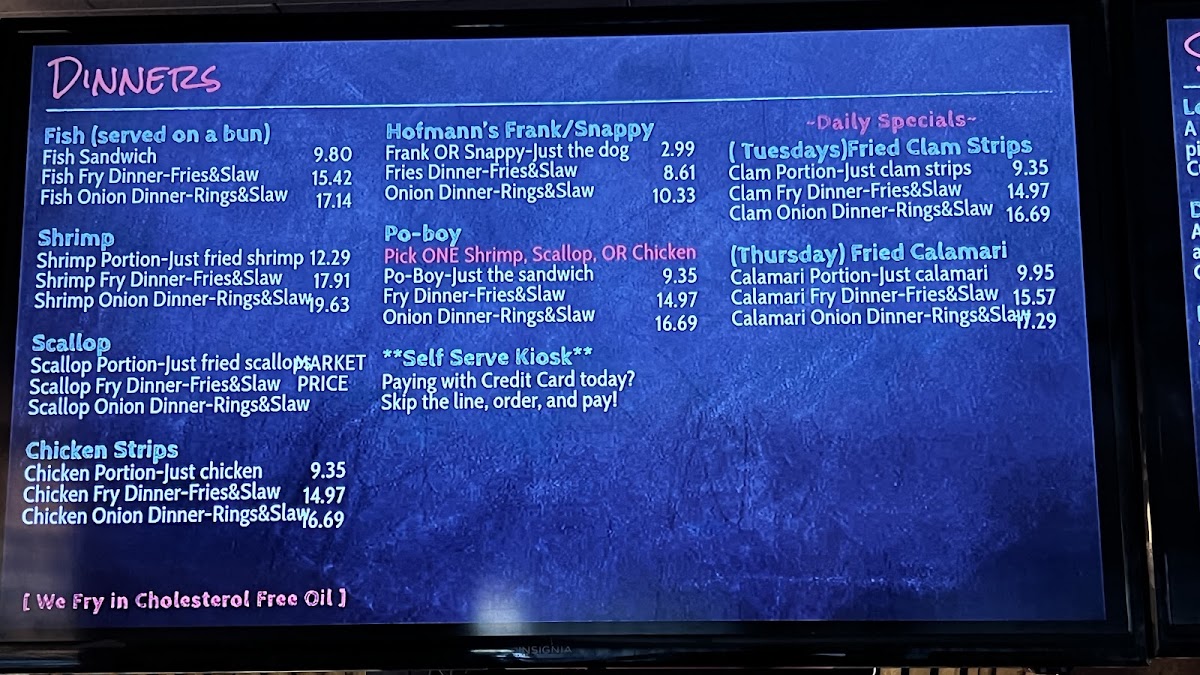Menu Dougs Fish Fry-3