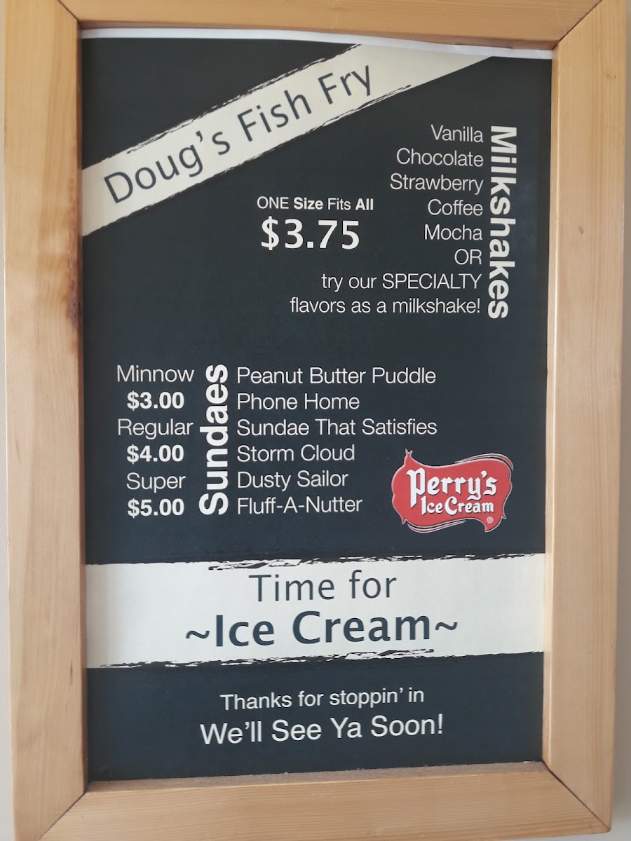 Menu Dougs Fish Fry-5