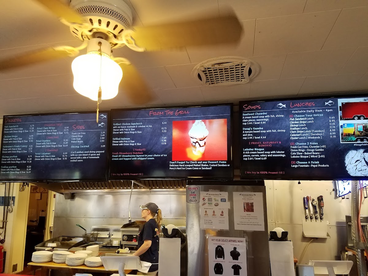 Menu Dougs Fish Fry-7