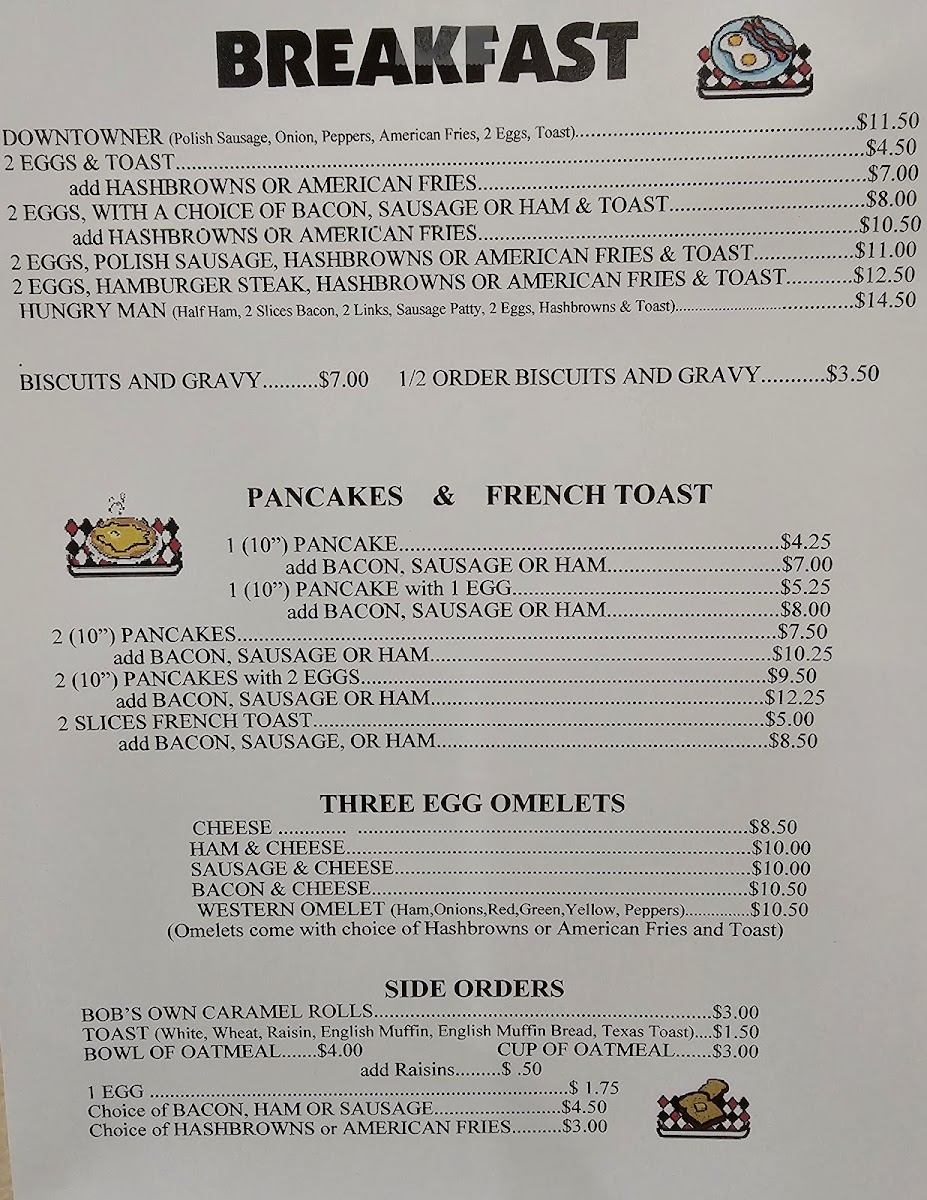 Menu Downtown Diner-2