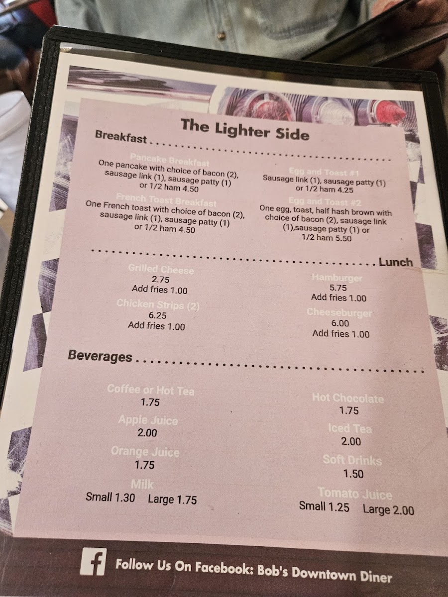Menu Downtown Diner-4