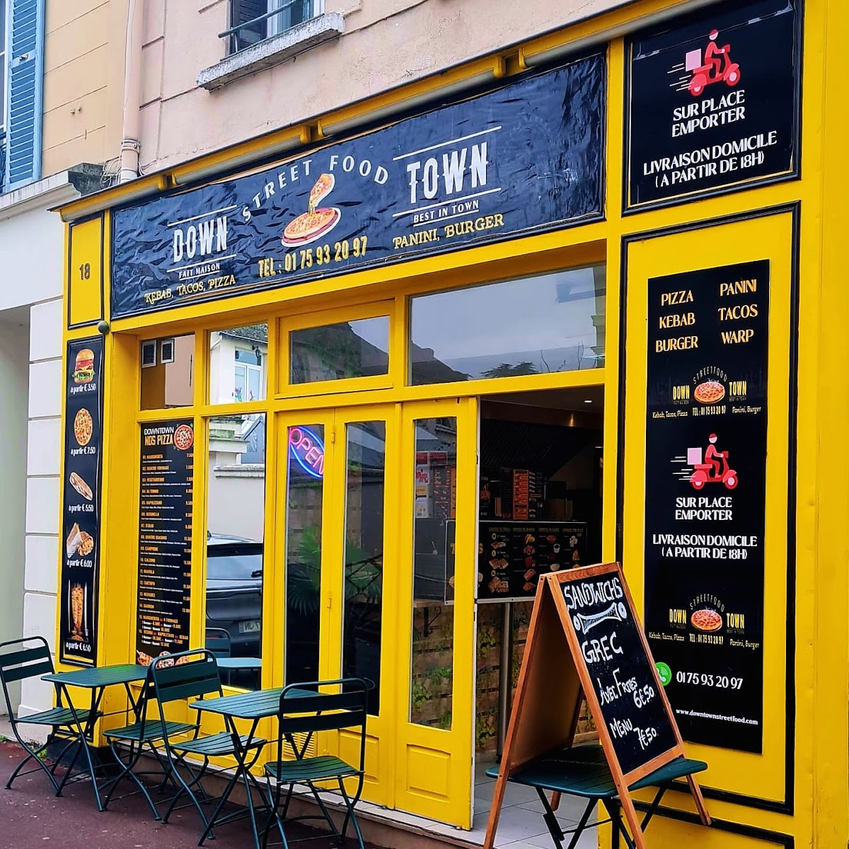 Downtown Street Food Restaurant