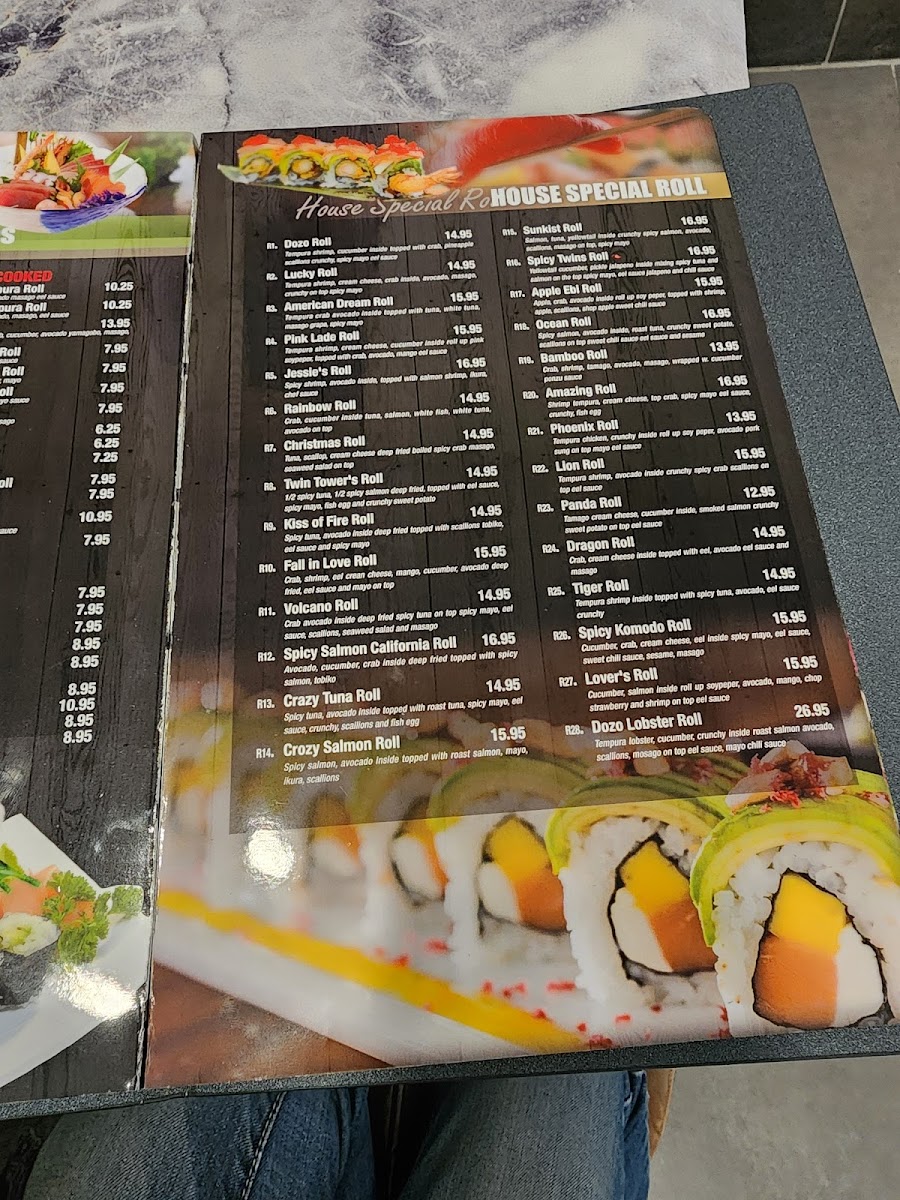 Menu Dozo Japanese Cuisine-2