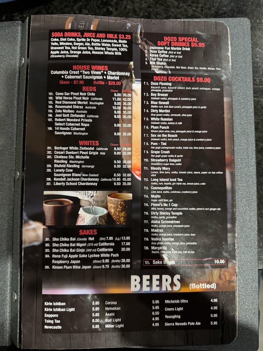 Menu Dozo Japanese Cuisine-3