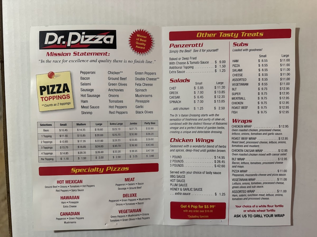 Menu Dr Pizza-1