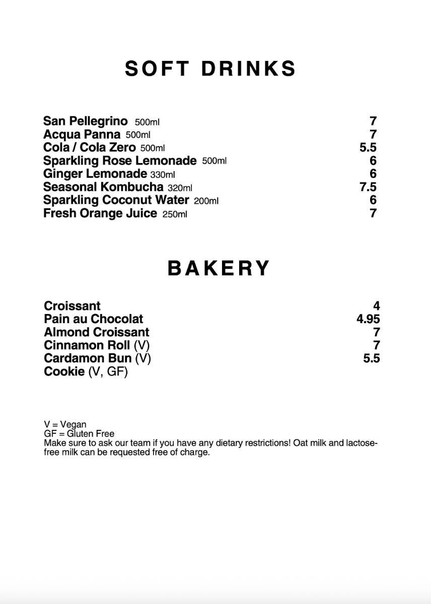Menu Draft. Coffee | Zurich Coffee And Brunch-4