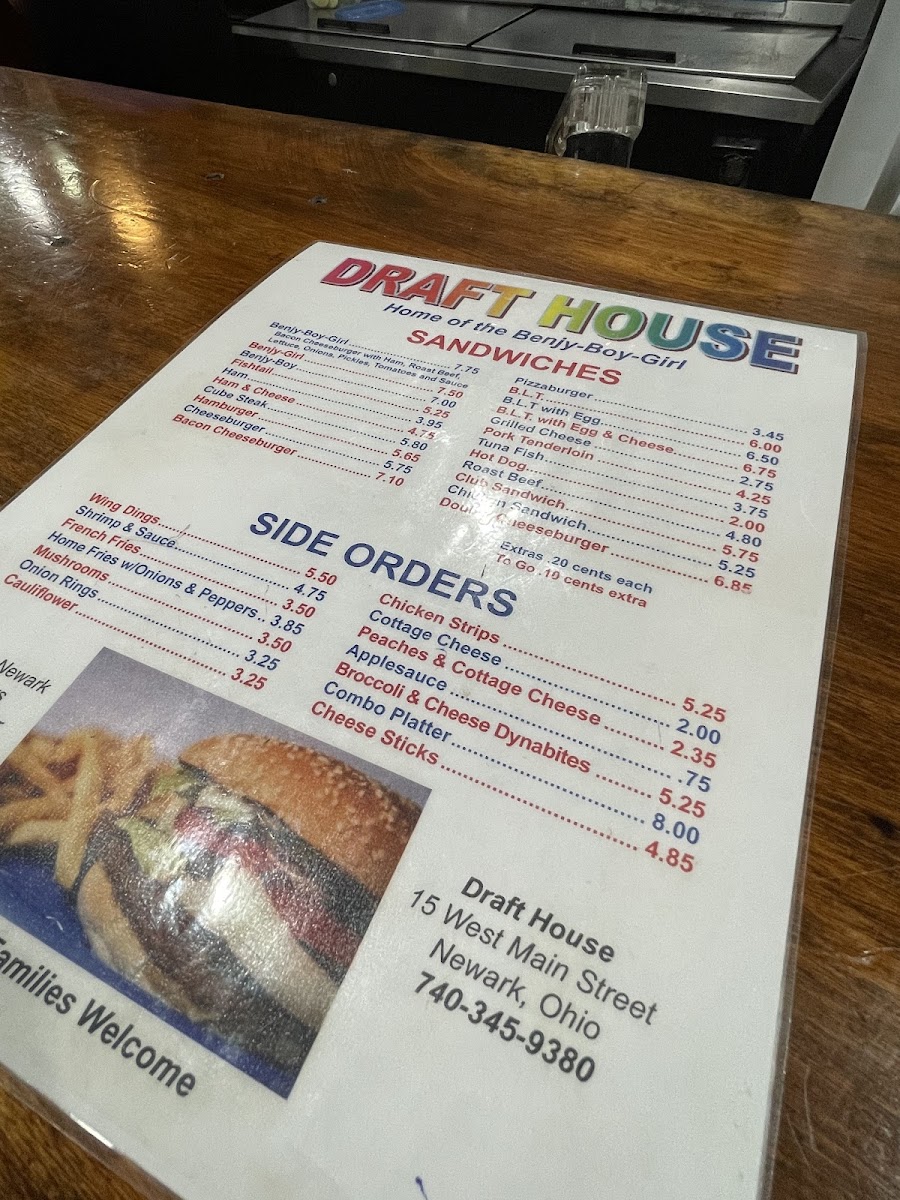 Menu Draft House-5