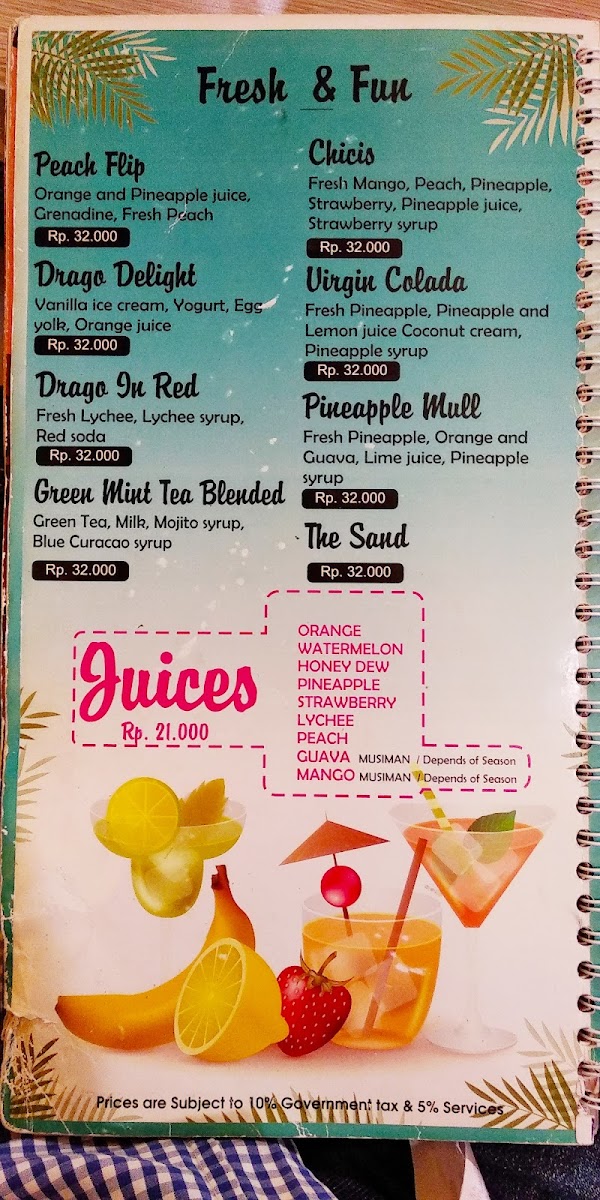 Menu Drago La Brasserie-9