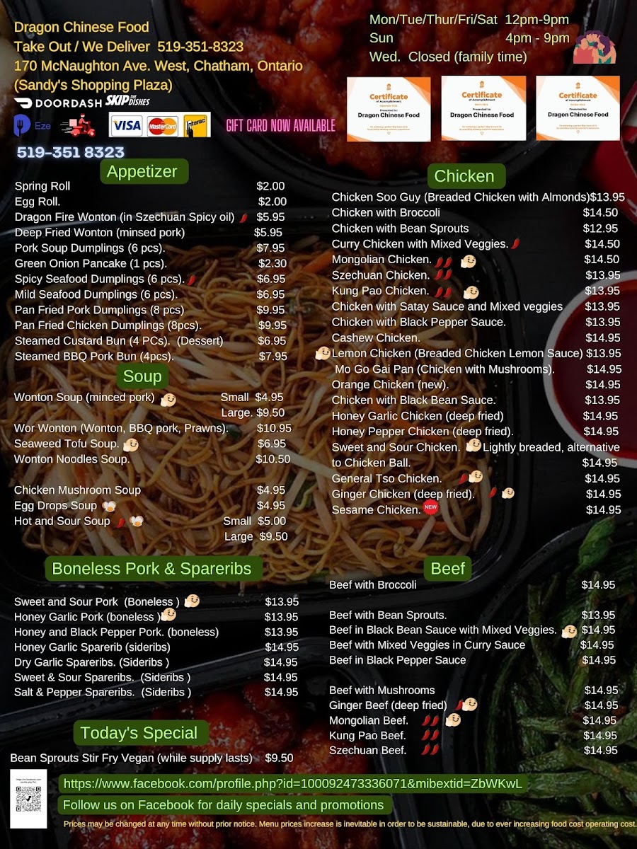 Menu Dragon Chinese Food-3