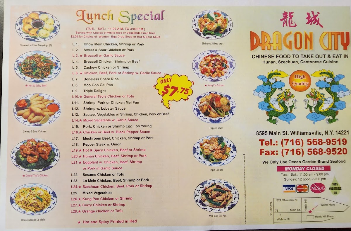Menu Dragon City Chinese Restaurant-1