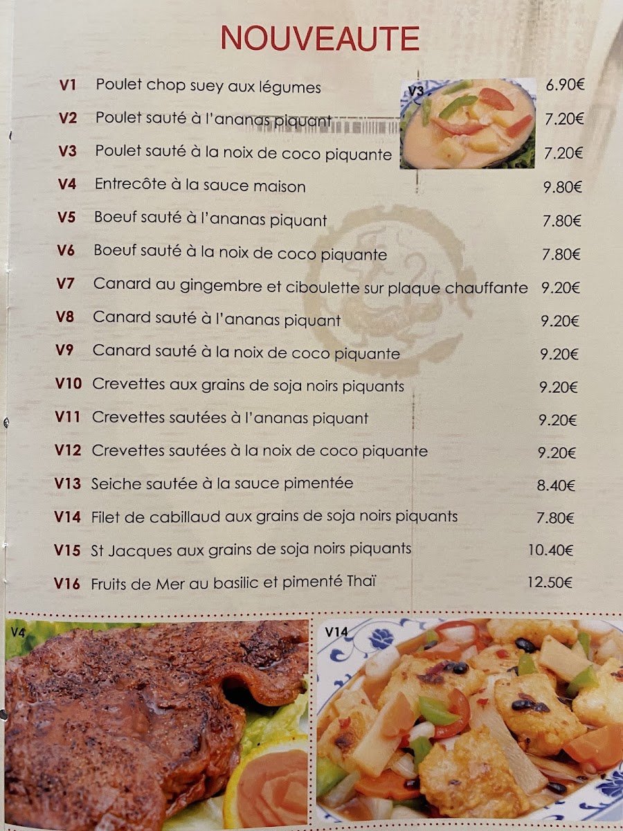 Menu Dragon De Chatou.-2