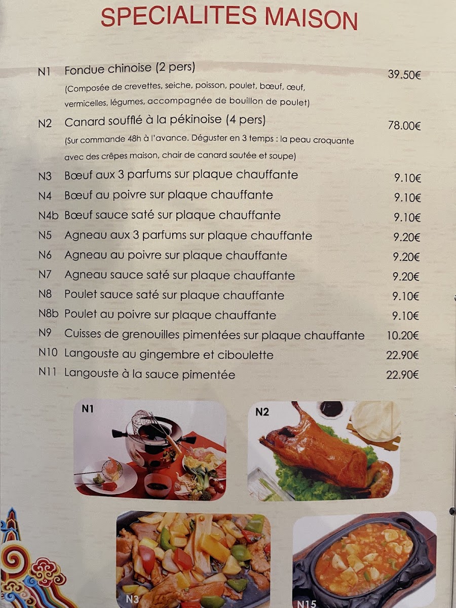 Menu Dragon De Chatou.-6