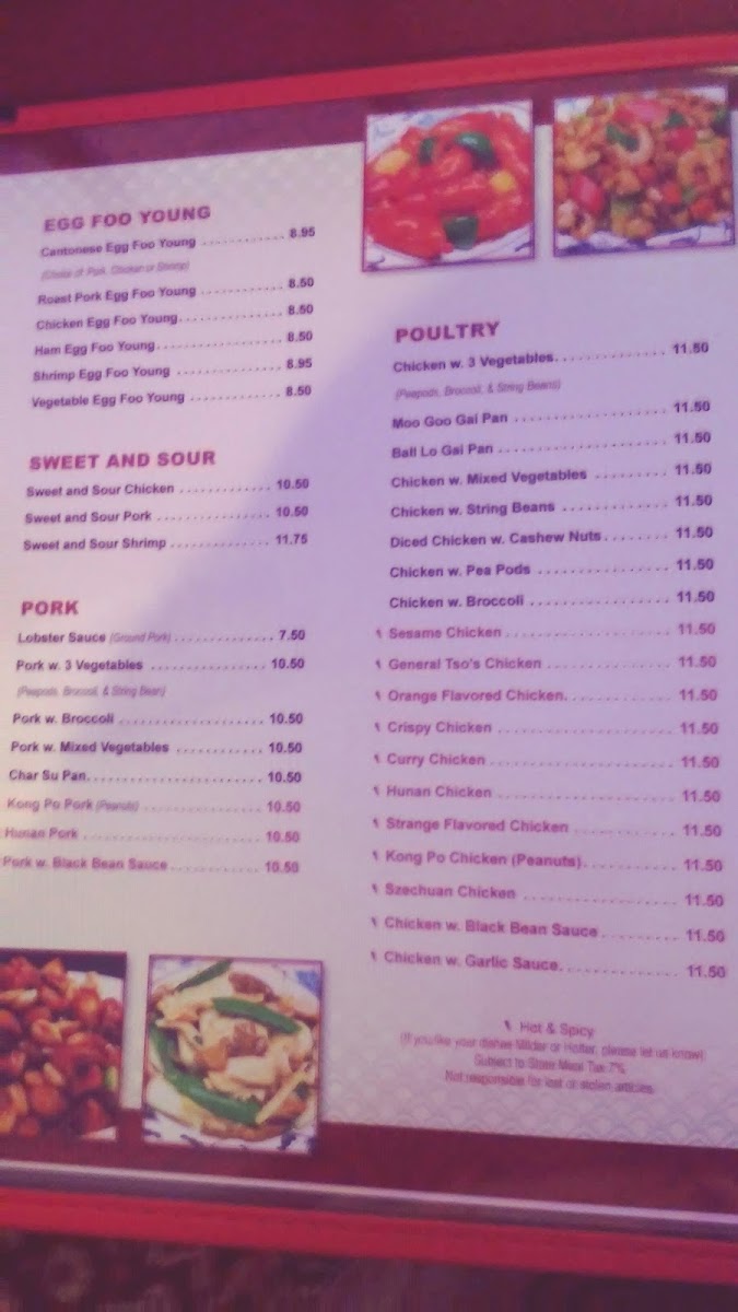 Menu Dragon Garden Restaurant-1