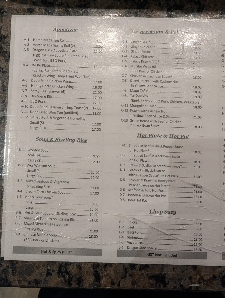 Menu Dragon Gate Restaurant-3