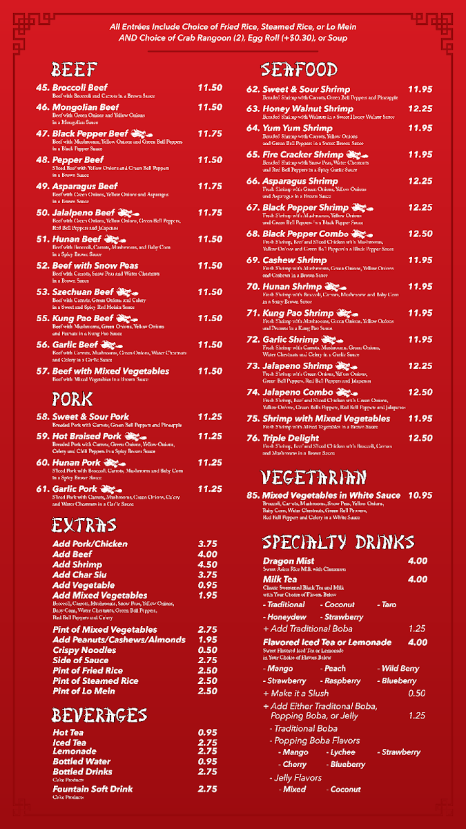 Menu Dragon Wok Express-1