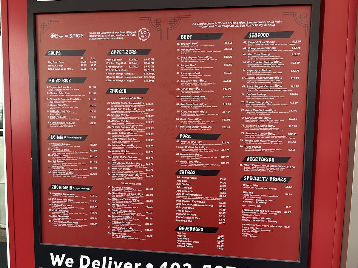 Menu Dragon Wok Express-5