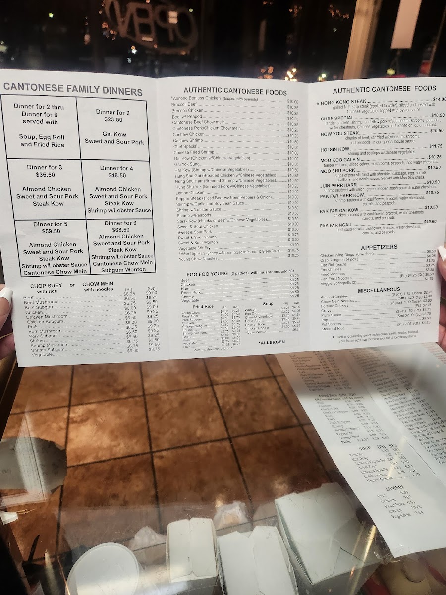 Menu Dragon Wok-8