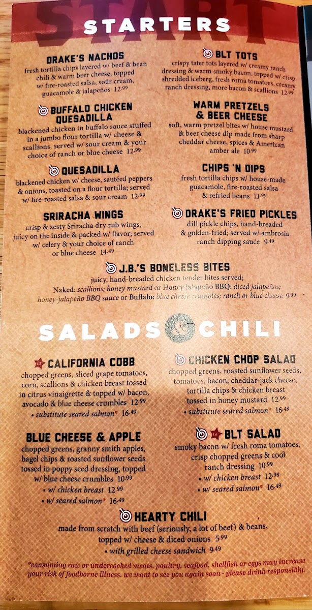 Menu Drake’S Shiloh-5
