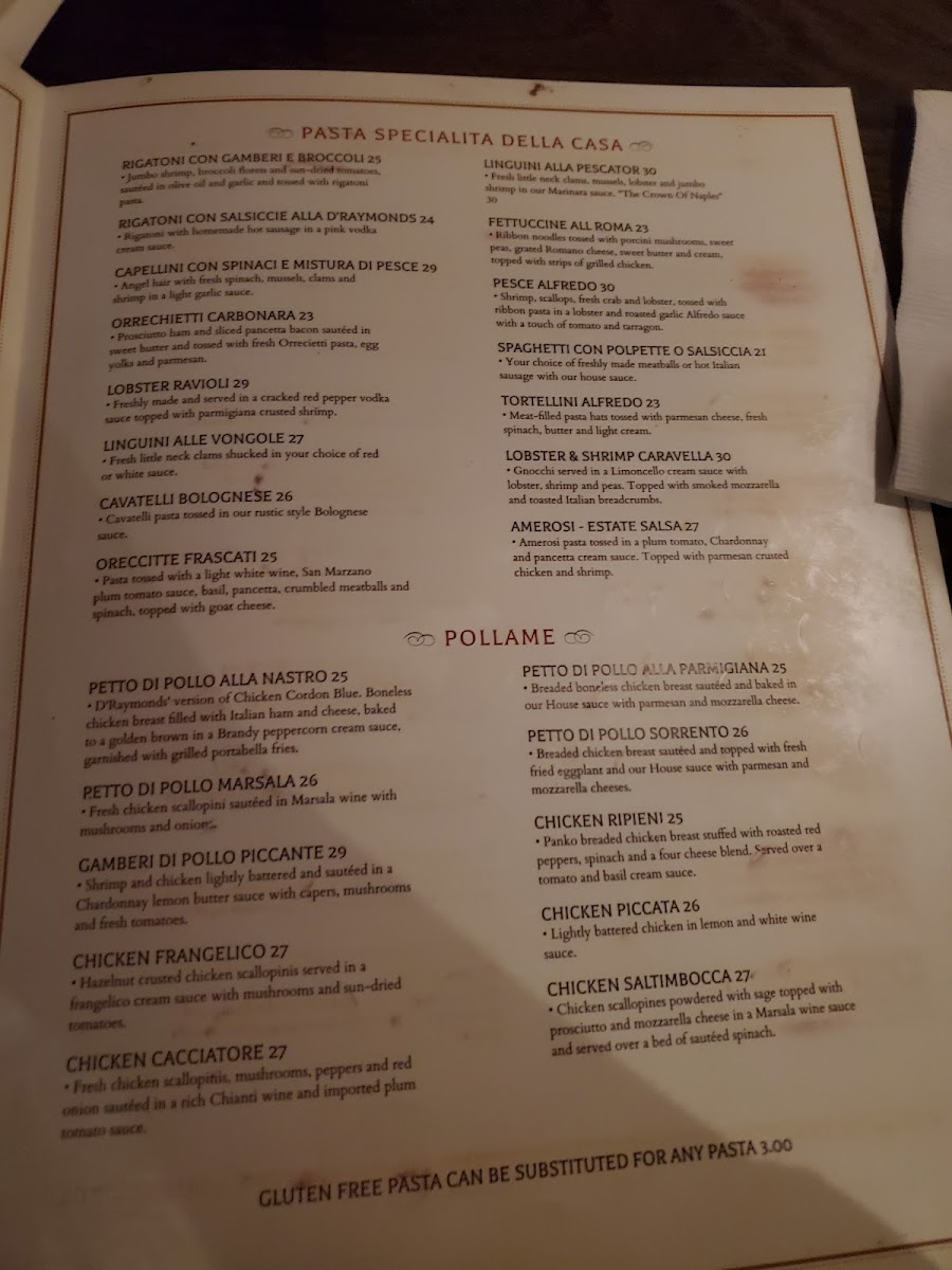 Menu D'raymonds-1