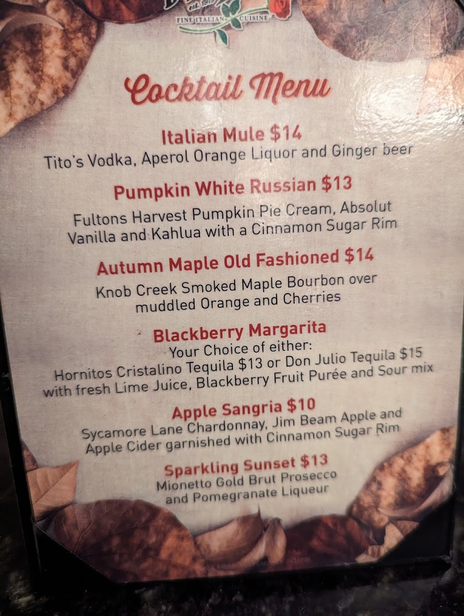 Menu D'raymonds-5