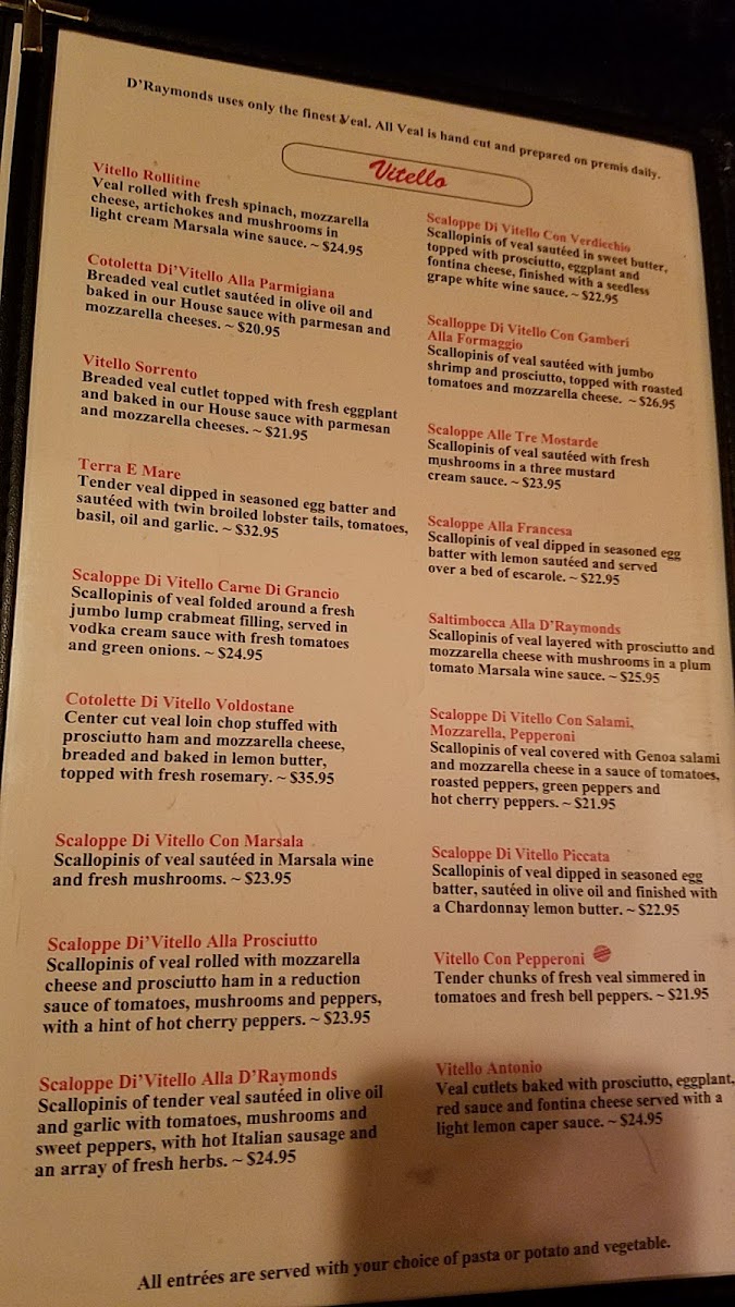 Menu D'raymonds-9