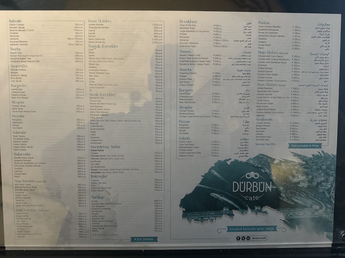 Menu Dürbün Cafe Restaurant-2