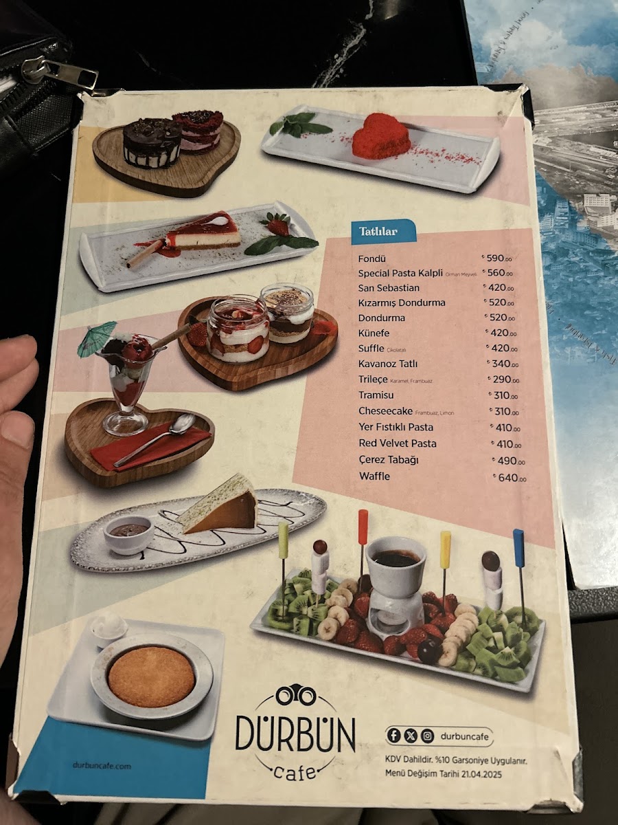 Menu Dürbün Cafe Restaurant-3