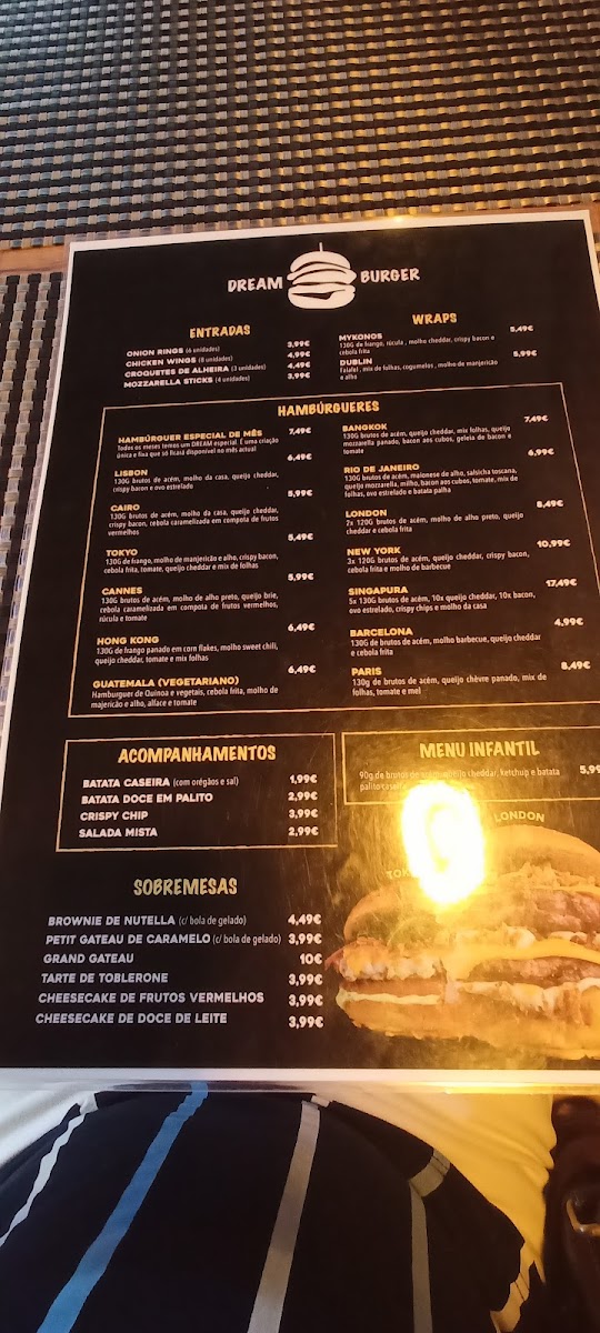 Menu Dream Burguer-3