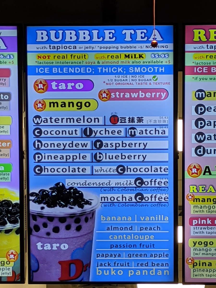 Menu Dream Tea-2
