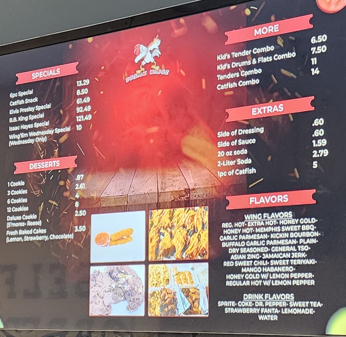 Menu Dream Wingz- Tiny Town-2