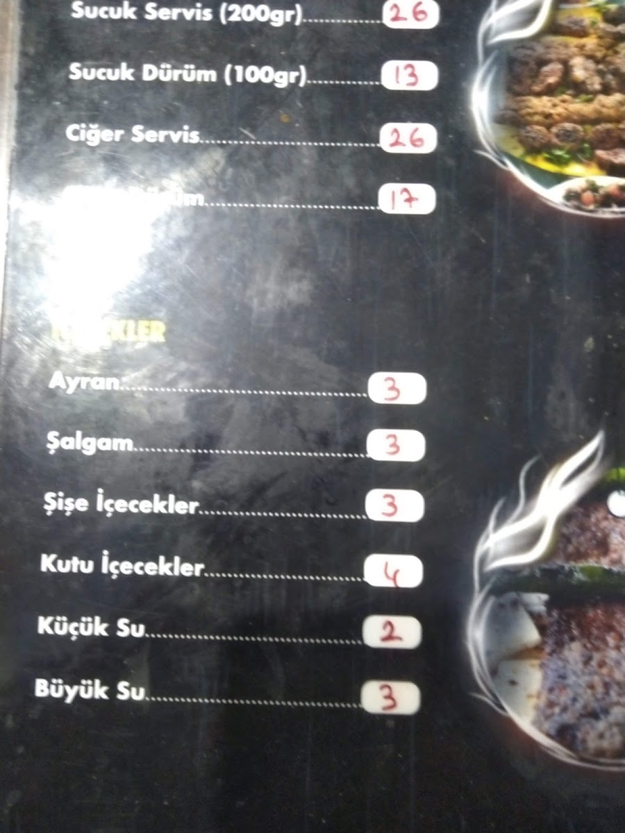 Menu Dürümcü Mehmet Usta | Dili Dışarıda Dürüm-4