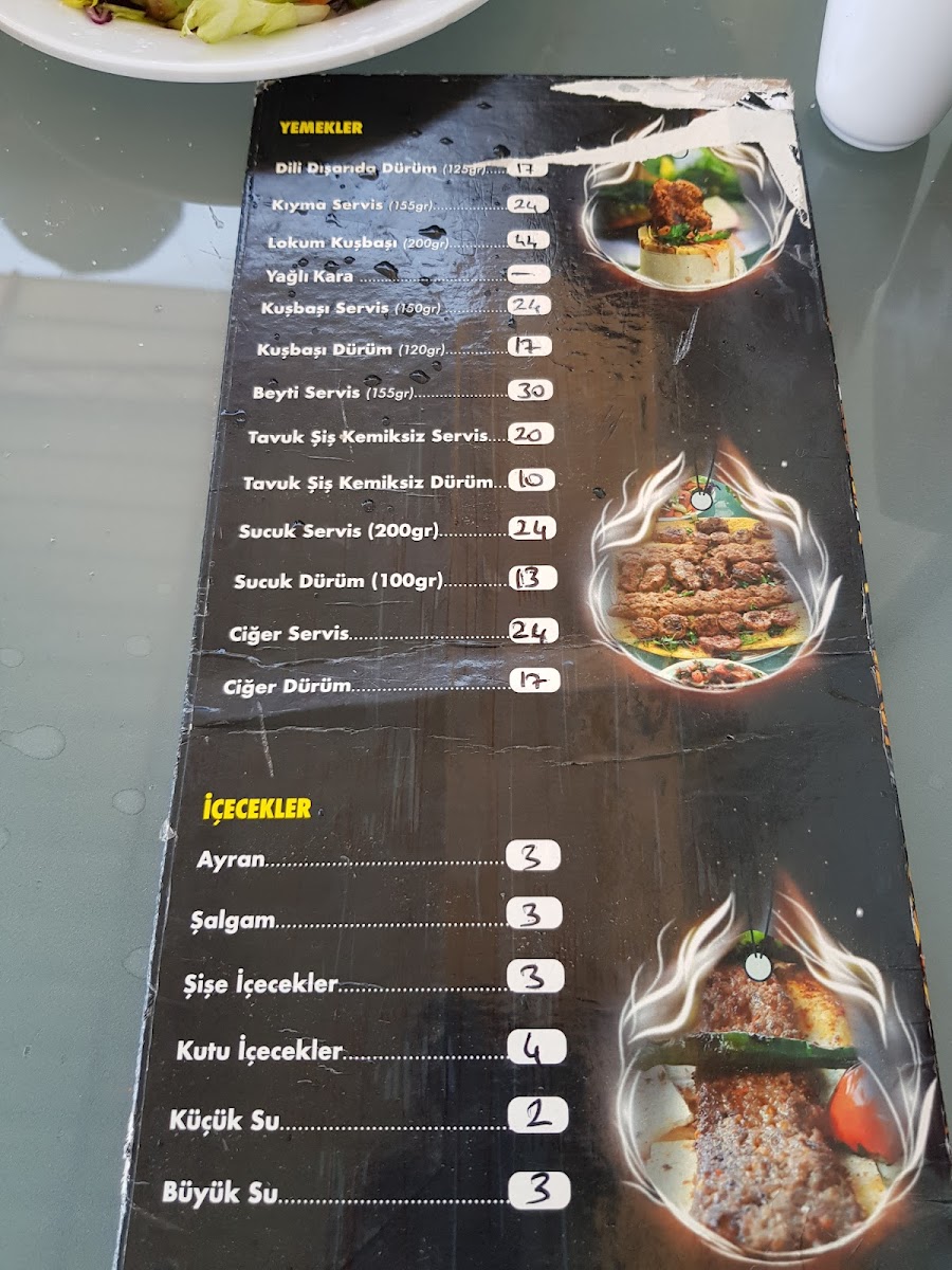 Menu Dürümcü Mehmet Usta | Dili Dışarıda Dürüm-7