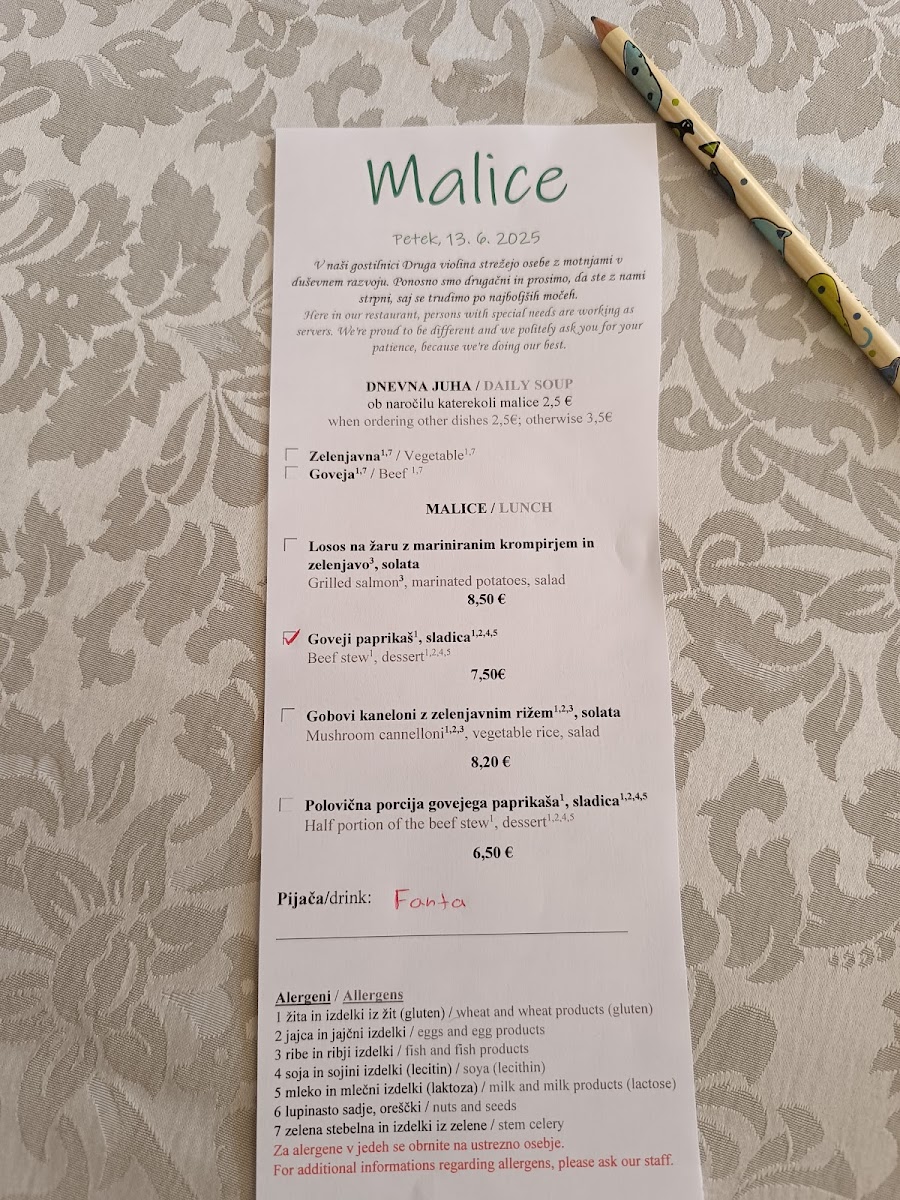 Menu Druga Violina-3