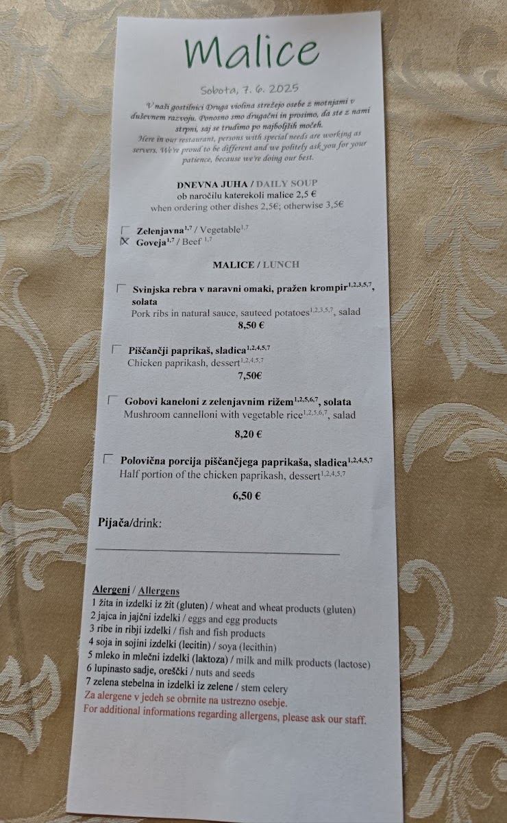 Menu Druga Violina-6