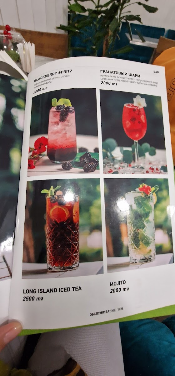 Menu Druzhba Almaty-9