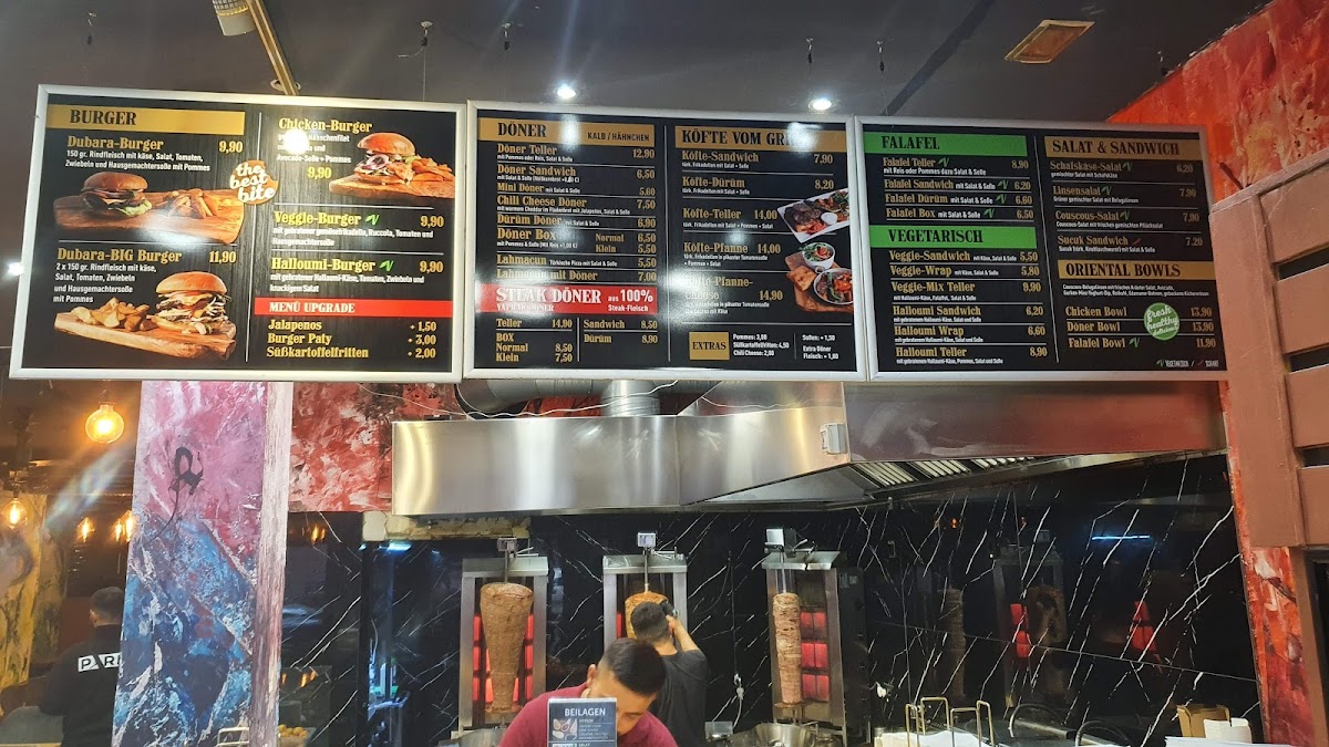 Menu Dubara-1