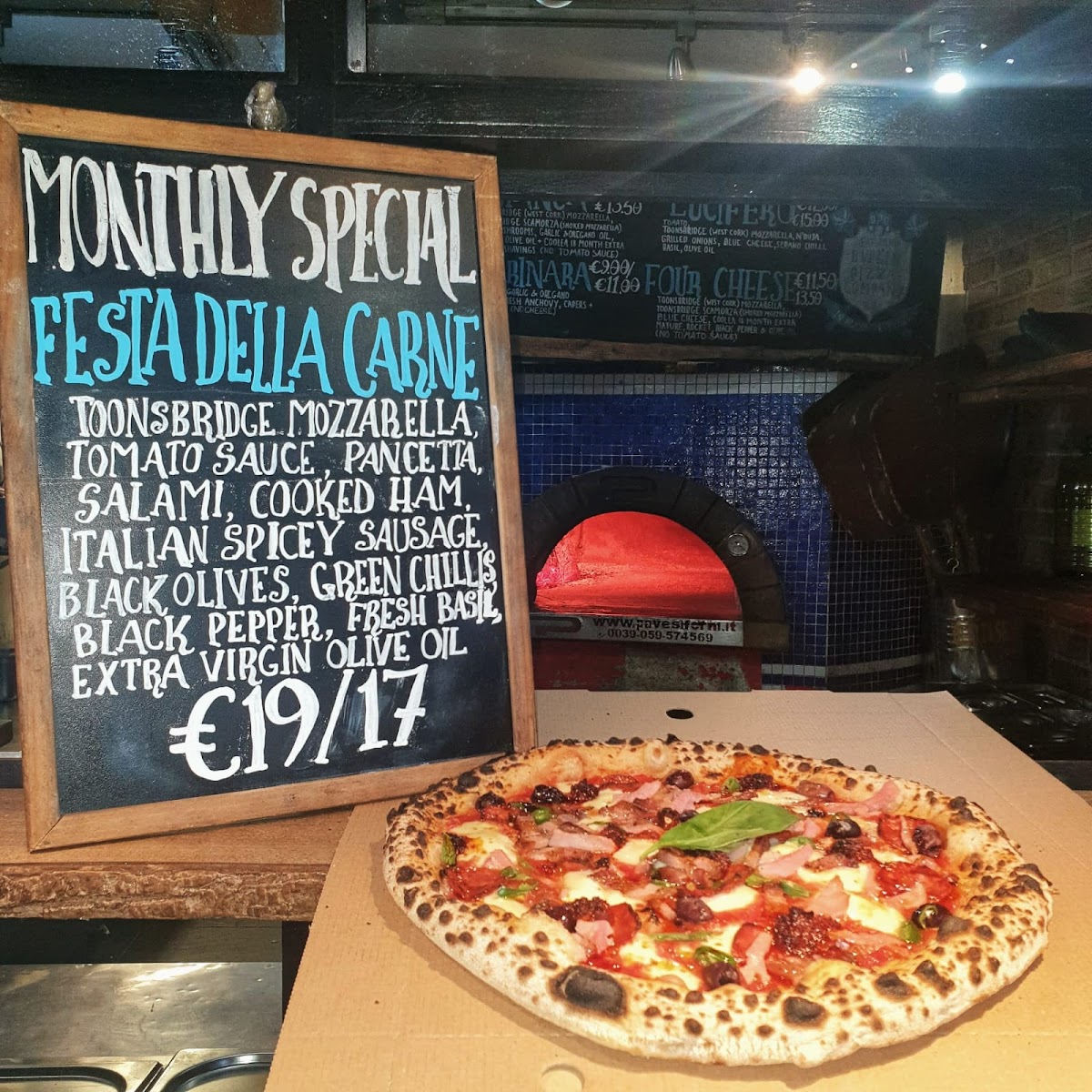Menu Dublin Pizza Company Aungier St-2