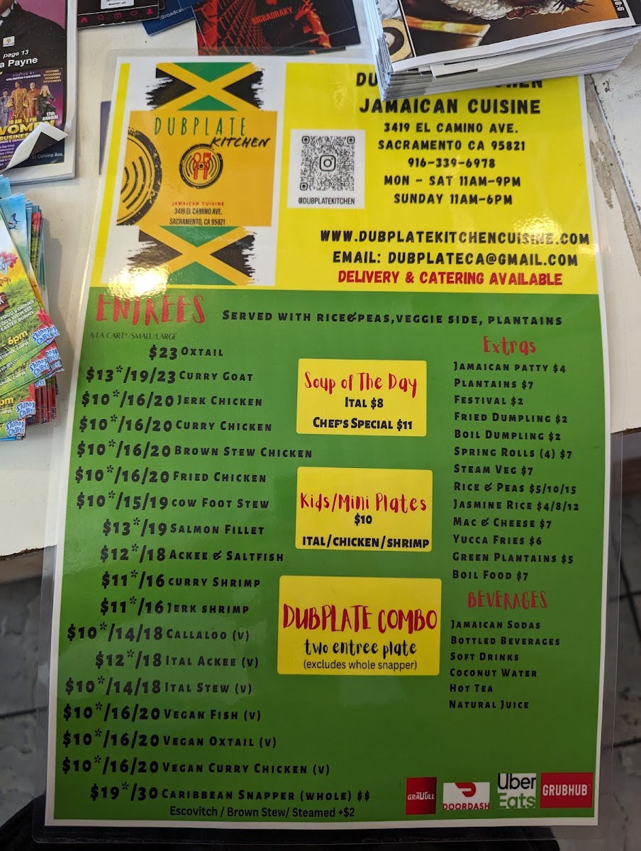 Menu Dubplate Kitchen & Jamaican Cuisine-4
